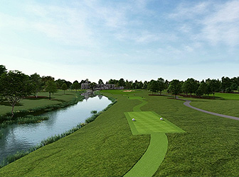 Custom 3D Golf Course Design